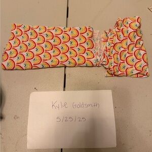 Little sleepies rainbow dog bandanas - 2 available, priced individually